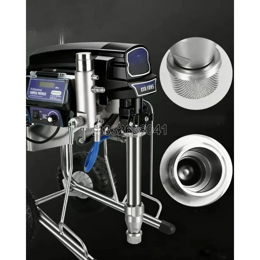 

Airless Spraying Machine 4000W 6.5L Professional Piston Pump Spray Gun Working Airless Paint Sprayer 1095 Oil Painting Machine