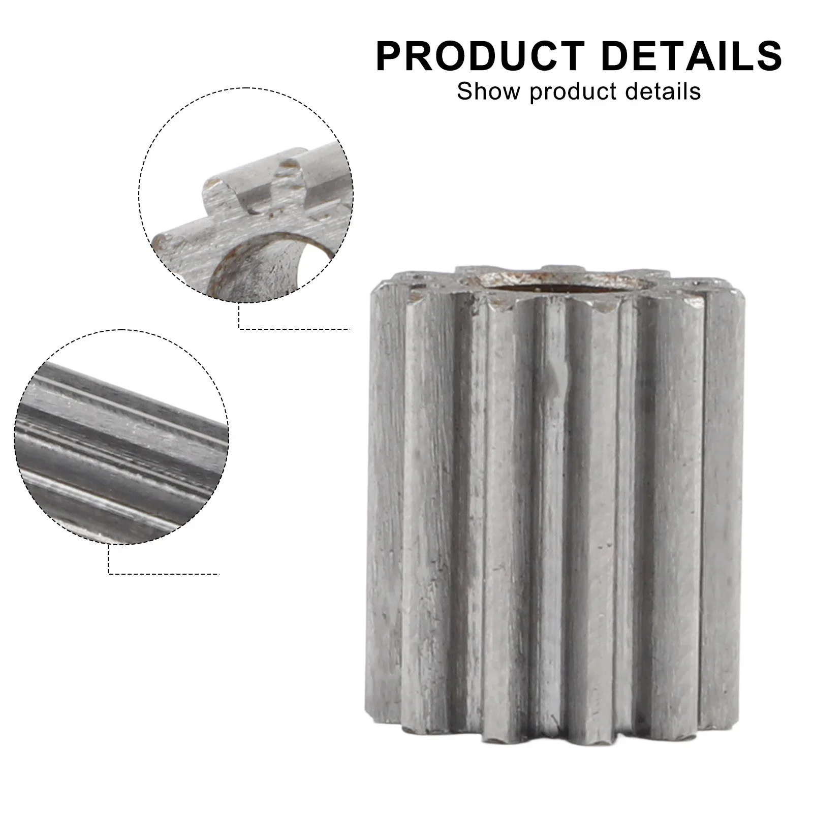 Door Handle Part Replacement Gear Single Piece Assembly Direct Replacement Part Metal Material OE Specification Match As Shown