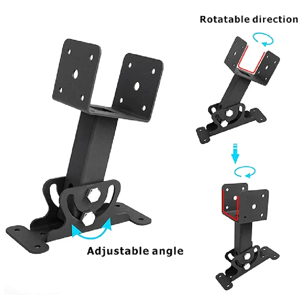 Imagem -05 - Telhado Riser Resistente Gazebo Telhado Riser Suportes Kit Flexível Montagem de Telhado Pérgula Suportes Ajustável Telhado Riser Feixe Suporte