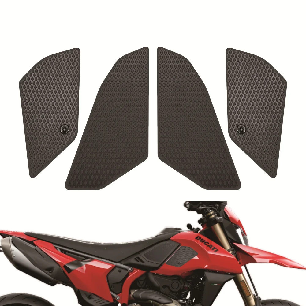 Motorcycle Tank Traction Pad Anti Slip Sticker Gas Knee Grip Protector For Ducati Hypermotard 698 Mono RVE 2025