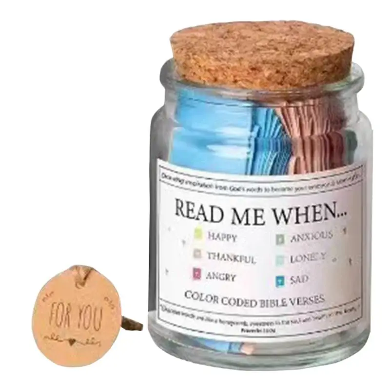 

ELEG-Hope Jar: Библейские стихи для алтаря, стихи для молитв, подарки для эмоциональной силы, простая установка, простое использование.