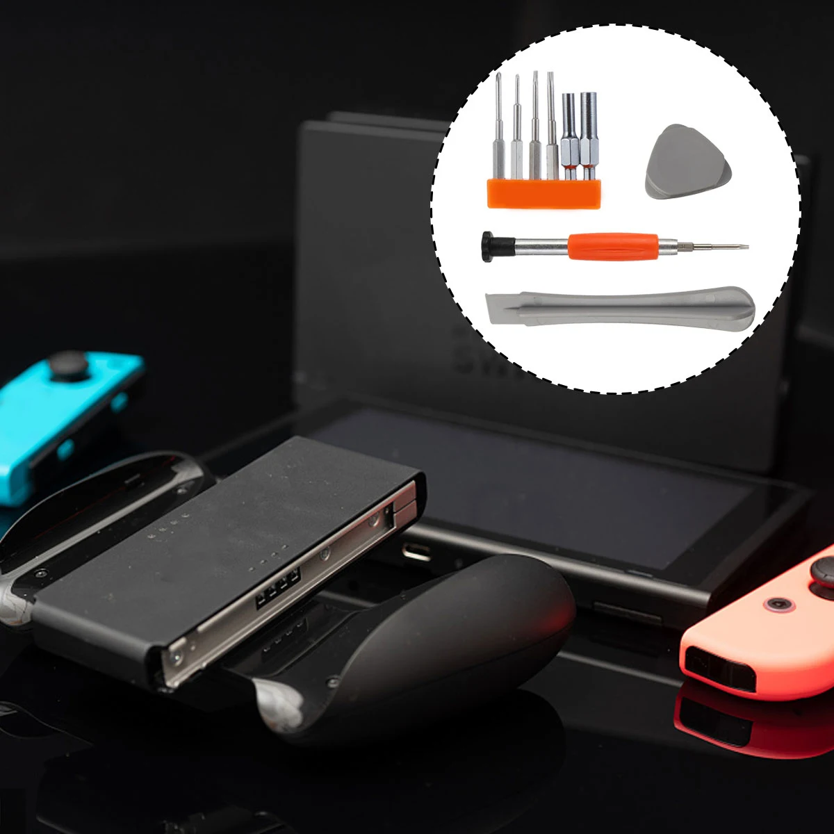 

9pcs Screwdriver Set Repair Tools Accessories Kit Durable Repair Gamepad Laptop Plastic Accessories Kit Professional Quality
