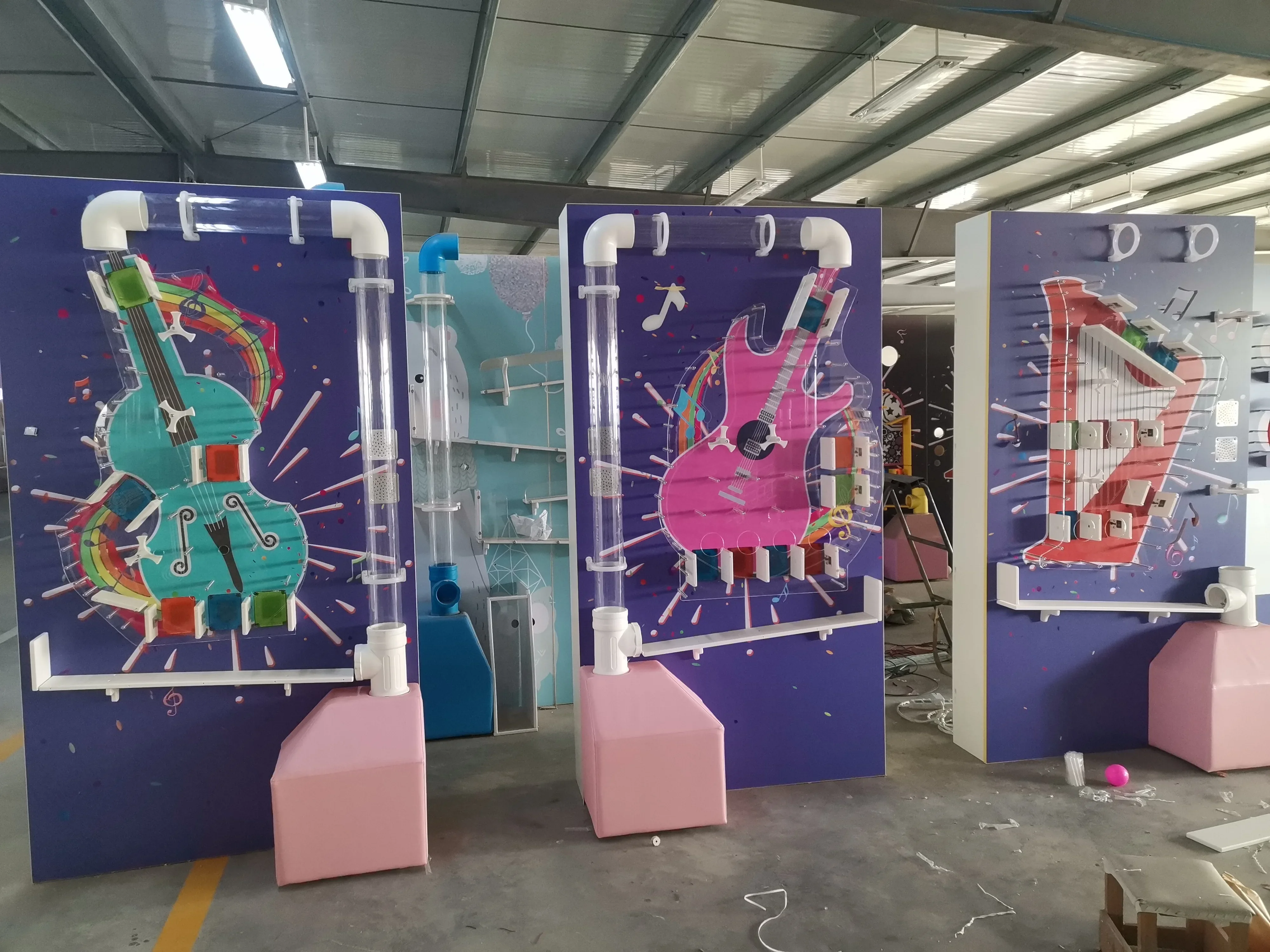 Windkraft ball maschine Kinder Indoor-Spielgeräte