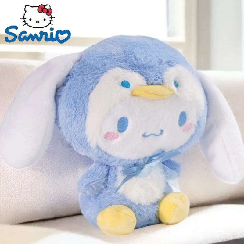 

Sanrio Kawaii Cinnamoroll Косплей Пингвины плюшевая кукла лед и снег искусственная большая ухая собака подвеска брелок плюшевая игрушка Подарки