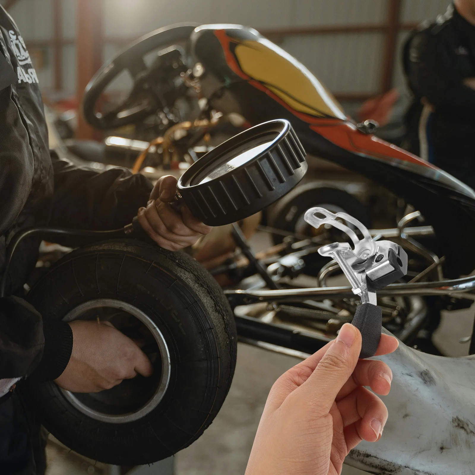 مفتاح الخانق مادة حديدية مريحة Go Kart على الطرق الوعرة مركبة مجرفة استبدال خنق رافعة Trowels جزء