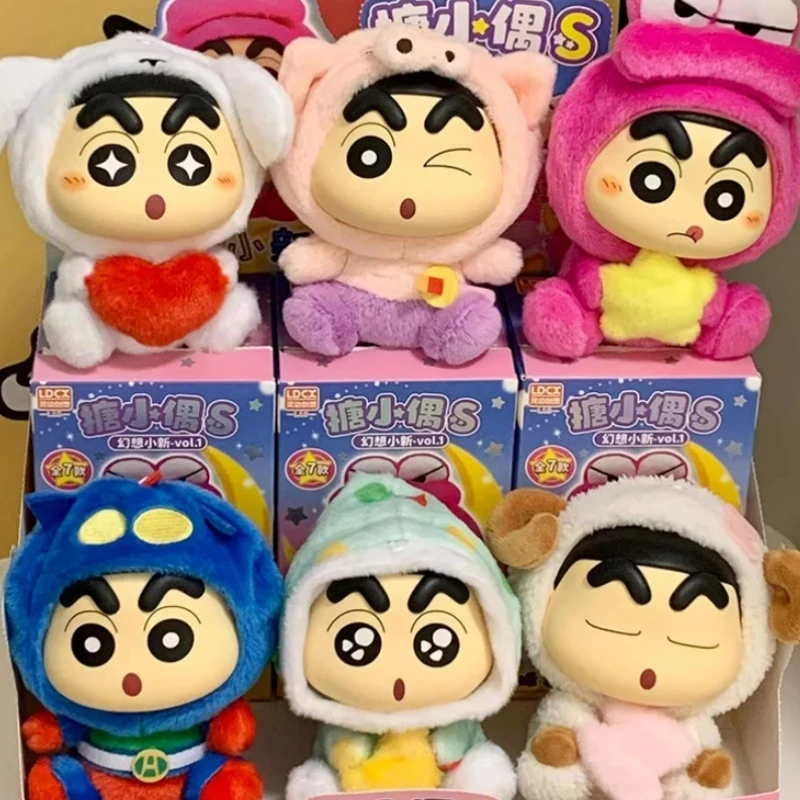 

Crayon Shin-Chan Blind Box Fantasy Series Plush Vinyl Doll Mystery Box Mistery Caixa Action Figure Collection Model Gift Toys