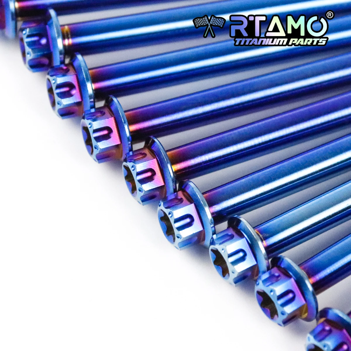 RTAMO Bulloni in titanio Gr5 M6X10-130mm viti frizione motore carter testa ingranaggio Torx elementi di fissaggio CNC