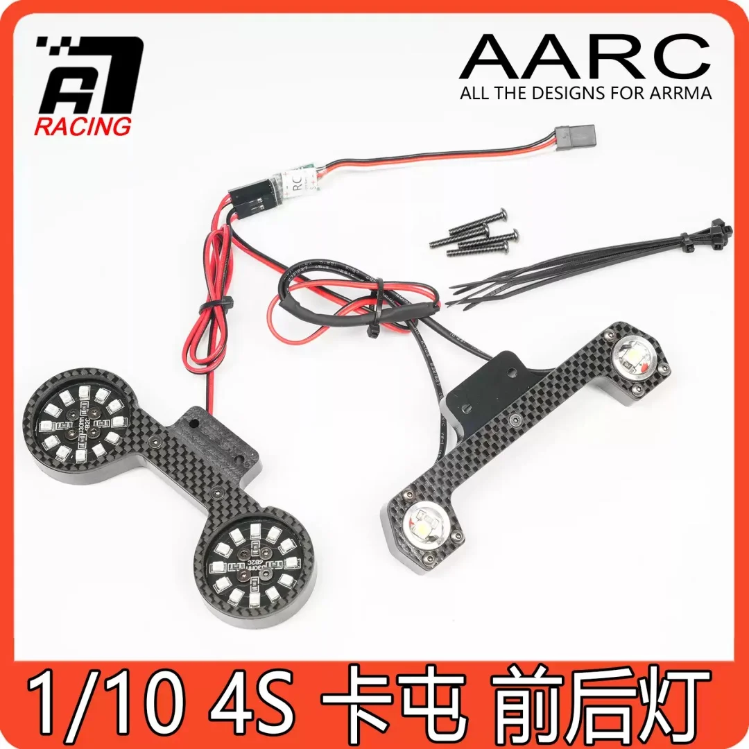 arrma-1-10-4s-camry-v25-v2-camry-v1-upgraded-and-modified-parts-front-and-rear-high-brightness-spotlight-double-round-light