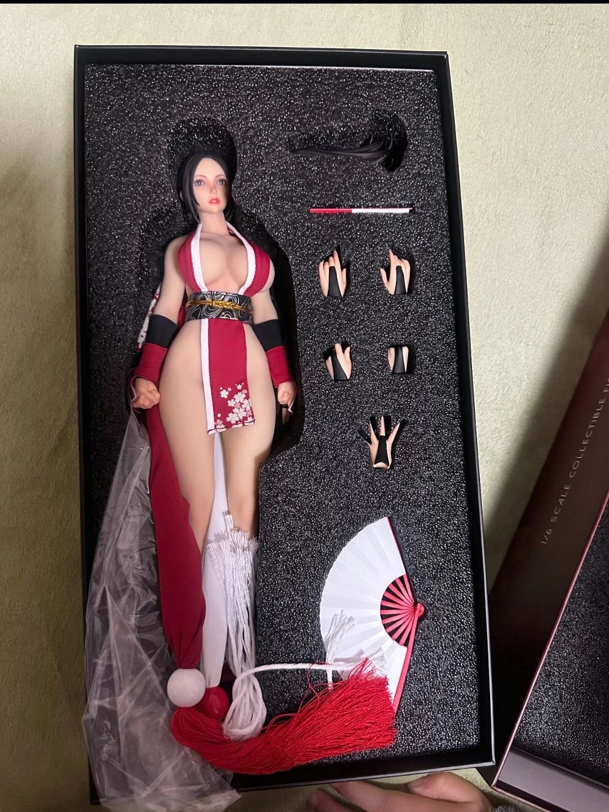 

Ninja Catwoman Warrior Mai Shiranui 1/6 Joint Doll Soft Plastic Body N001 Action Figure Anime Model Toy Doll