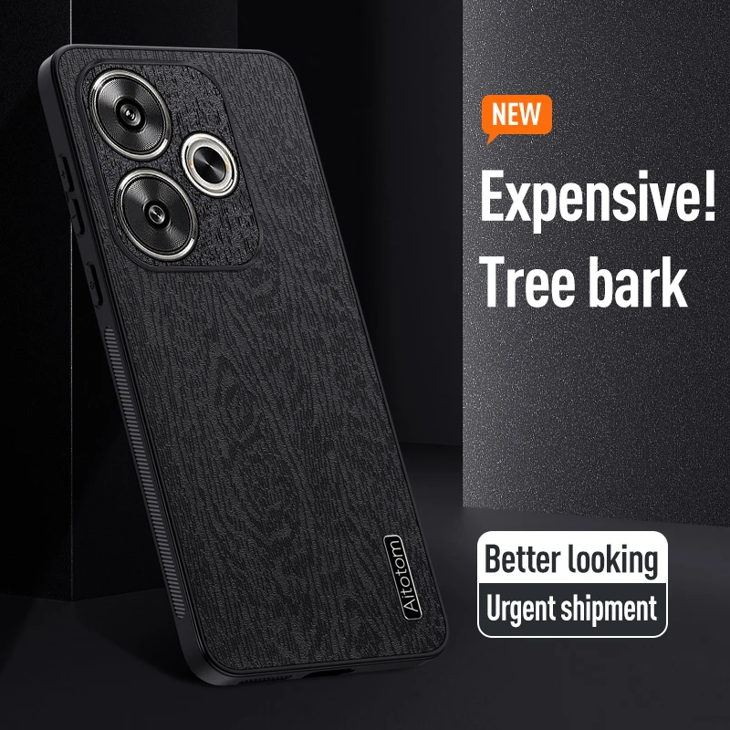 

Anti-Drop PU Leather Silicone Phone Case for Poco X6 F6 X5 F5 Pro F4 X4 GT F3 Lens Protection Shockproof Soft Back Cover Cases