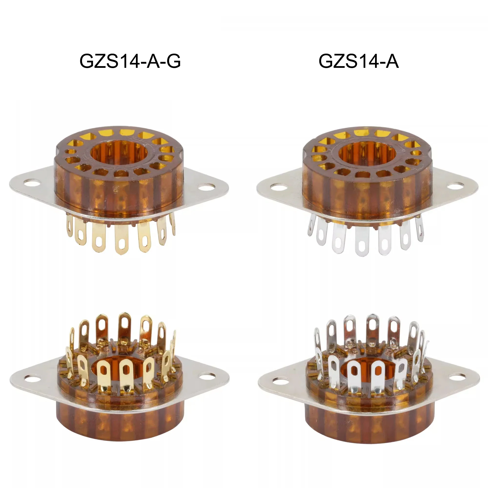 14 Pin Photomultiplier Plastic Tube Socket E678-14C Valve Base for R1924A,GDB-28,GDB-23,CR110,CR125,R373 Hifi Vacuum Tubes Panel