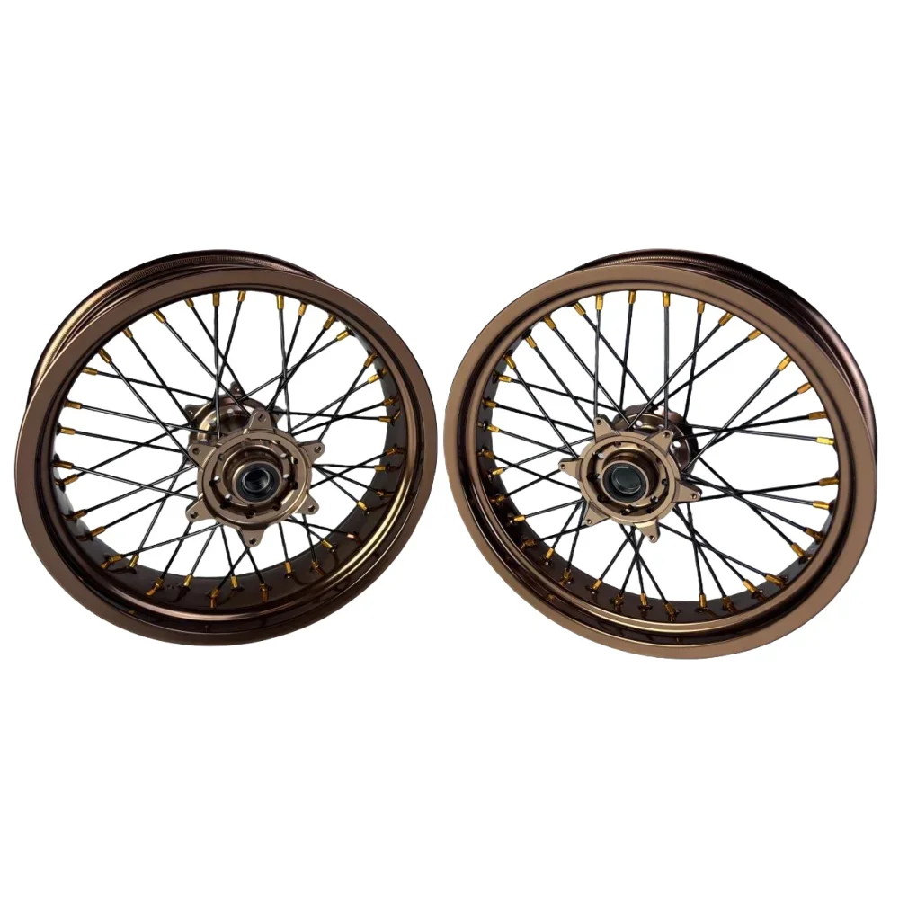 New Arrivals Supermoto wheel sets fit cr crf crf-x 125/250/450