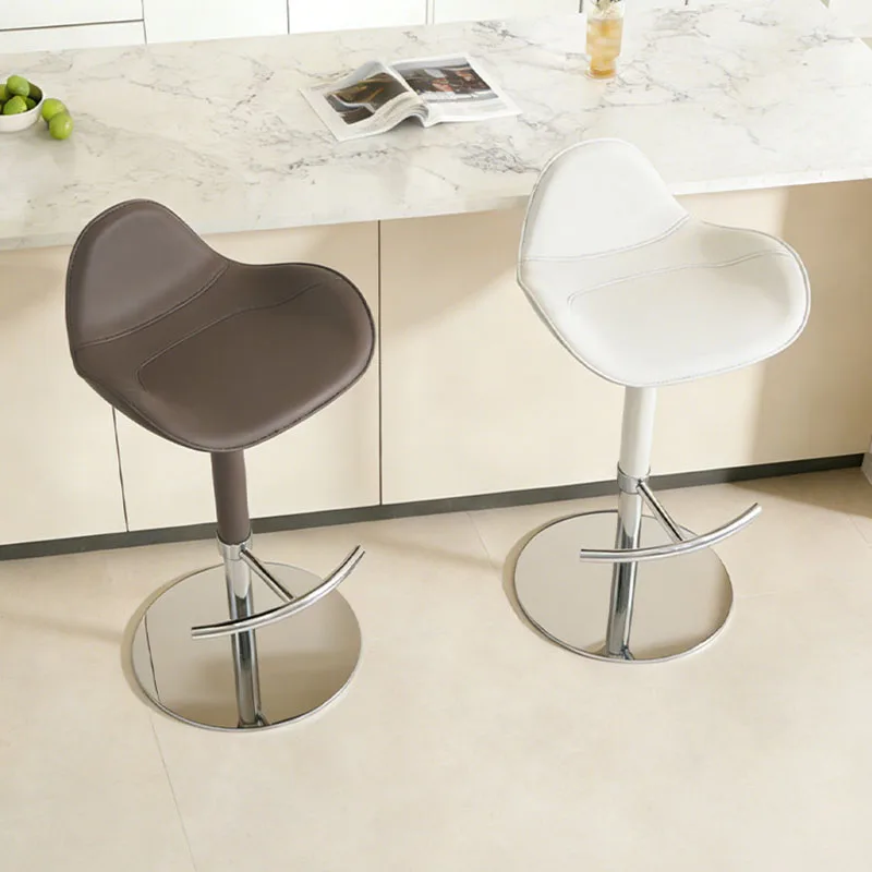 

Creative Cheap Bar Stools Aesthetic Modern Designer Relaxing Kitchen Dining Chairs Accent Bancos De Bar Lounge Suite Furniture