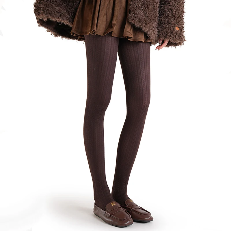 Autumn Basic Women Tights 2025 100D tockings Women Hollow Out Female Pantyhose Stockings Tattoo Tights Pattern Leggings