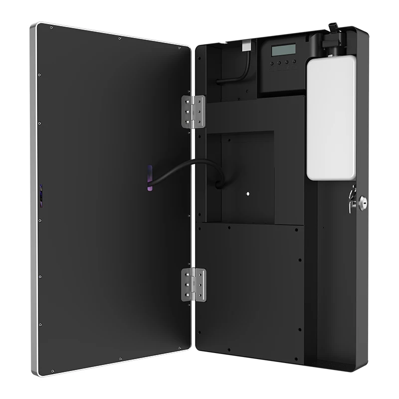 SC19 Commercial 2-in-1 Wall Mounted Scent Diffuser, Durable Metal Atomizer Essential Oil Scent Advertising Display Machine