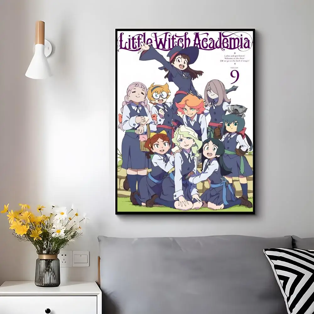 Magical Anime L-Little Witch Academia Poster Trendy Aesthetic Wall Decor for Dorm & Bedroom