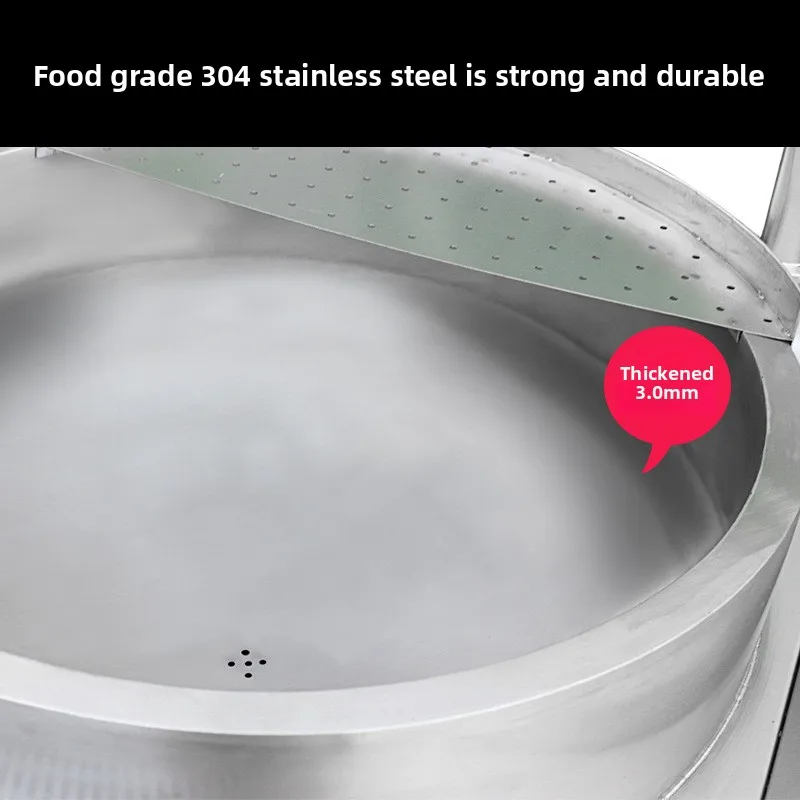 وعاء حساء للطباخ التعريفي التجاري، وعاء شوربة لحم الضأن ذو الرأس المسطح، معدات تقديم الطعام في الفنادق #2