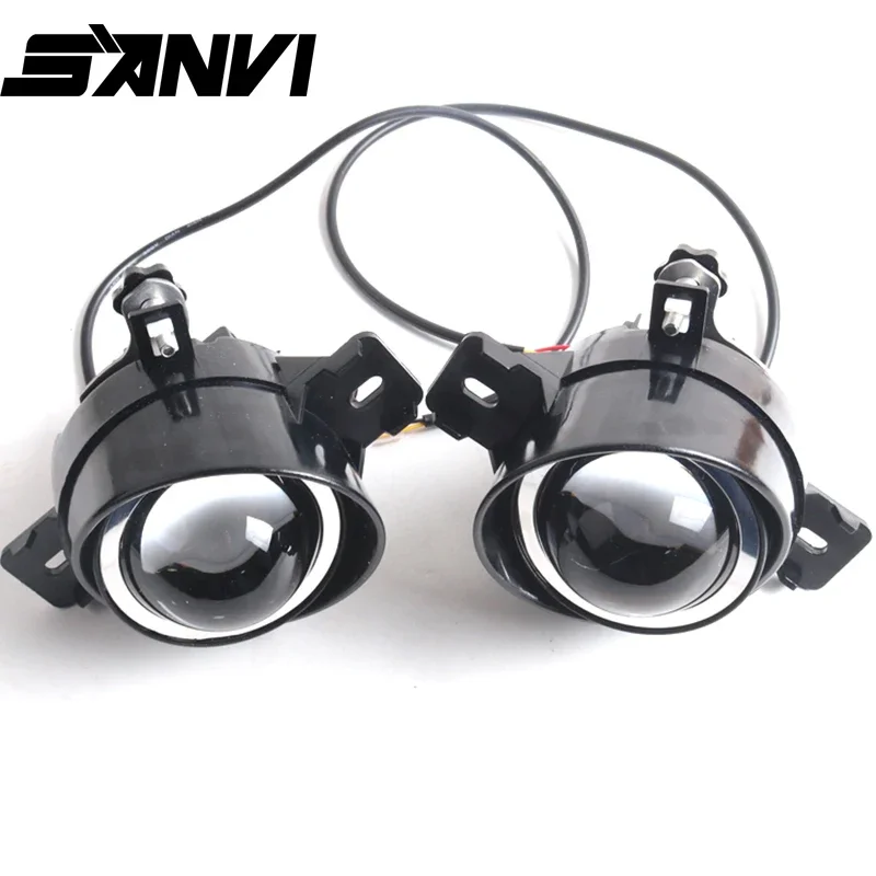 

Sanvi 3 inch 12V 54W 6000K Car Bi LED Projector Len Fog Light Headlight For Nissan ALMERA QASHQAI MARCH VERSA SYLPHY SUNNY TEANA