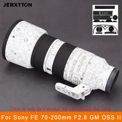 Decal Lens 70 200 II Camera Skin Wrap Vinyl Protective Sticker for Sony FE 70-200mm F2.8 GM OSS II Photography Accessories