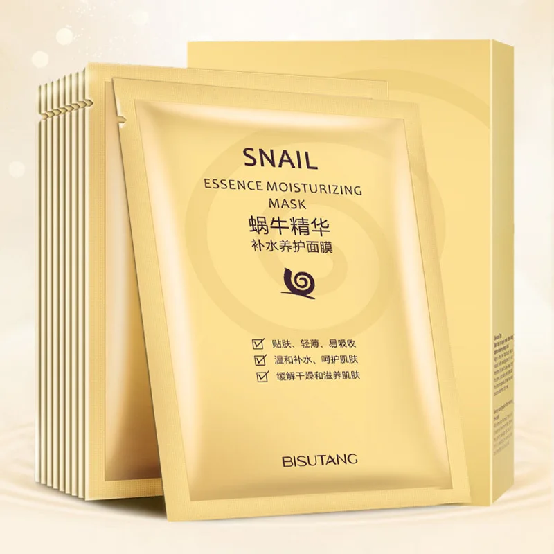 Snail Anti-aging Face Mask 10 Pack 1