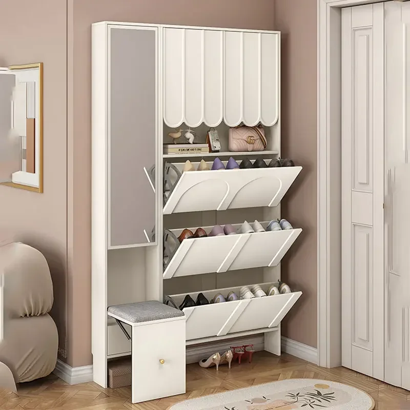 Funky Men Shoe Racks Display Dust Proof Shelf Organizer Shoe Racks Dorm Space Saving Designer Ergonomic Zapatero Hotel Furniture