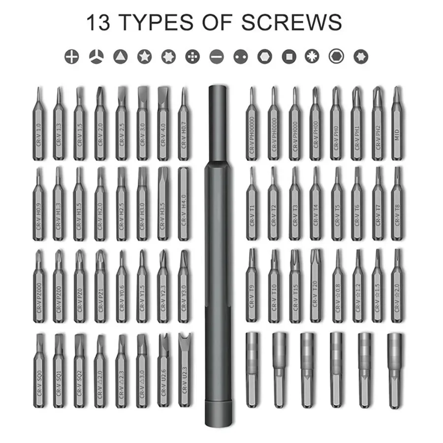 Screwdriver Set Magnetic Screw Driver Kit Bits Precision Electric For Xiaomi Iphone Computer Tri Wing Torx Screwdrivers Small