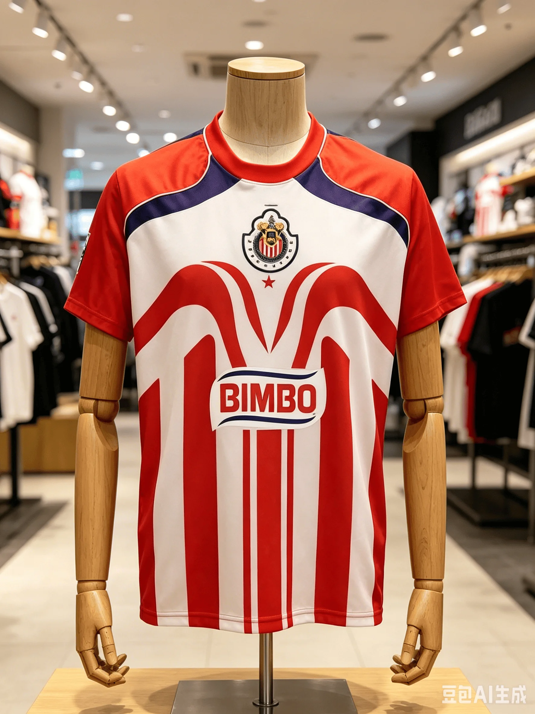 Camisa de Futebol Retrô Chivas Guadalajara, T-shirt Respirável para Homens e Mulheres, Roupa de Treinamento Infantil Y2k, Camisetas para Família e Crianças