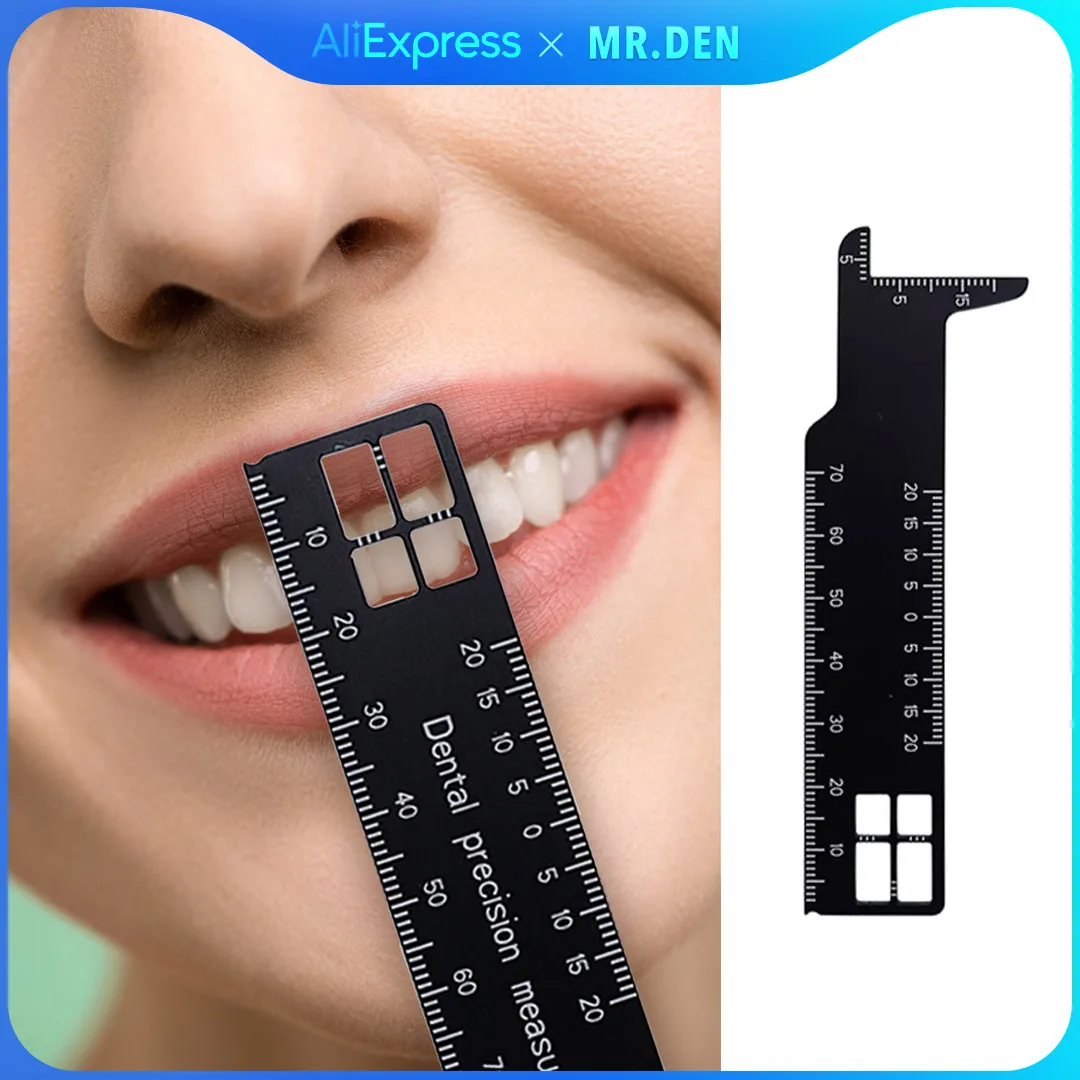 

1pc High Quality Dental Multi Precision Measuring Ruler for Dental Photography Medical Tool