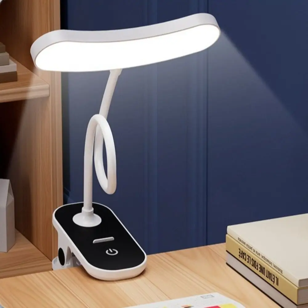 

30 LED Book Lamp 3 Colors USB Rechargeable Night Light Brightness Adjustable White/warm Light Reading Desk Lamp Clip-On Table