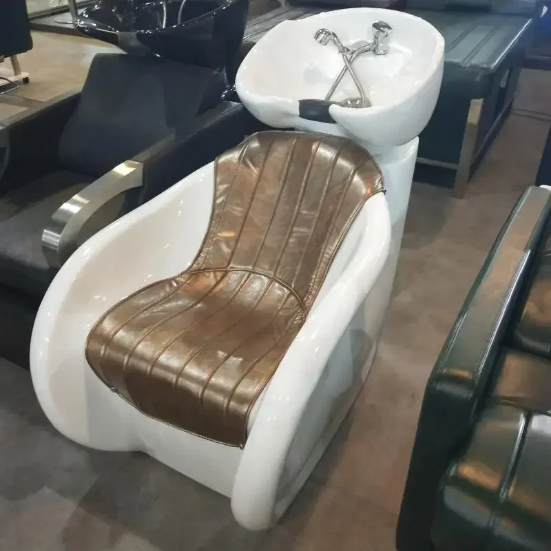 Half Lying Shampoo Chair Sitting Flushing Bed Multifunctional Hairdressing Chair
