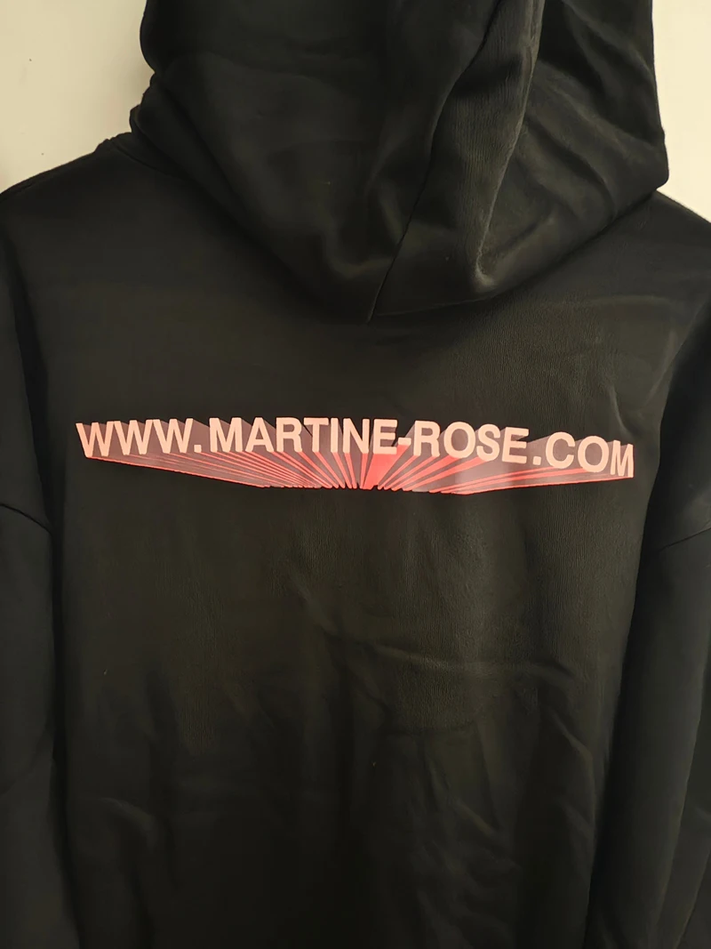 ريد مارتين روز المتدفقة الظل طباعة هوديي بلوزات الشتاء السوداء الرجال النساء جودة عالية فضفاض الرباط مقنعين البلوفرات