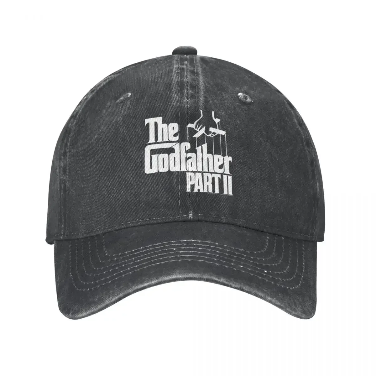 The Godfather Part II Marionette Logo V2 Baseball Caps Vintage Distressed Denim Sun Cap Unisex Style All Seasons Travel Hats Cap