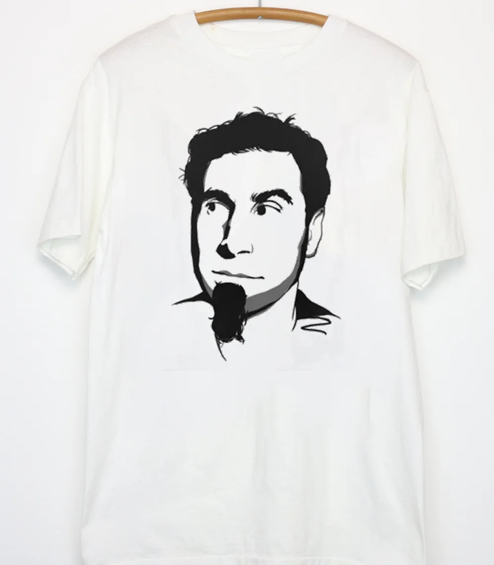 Serj Tankian BASIC SHIRT white T-shirt short sleeve All sizes S to 5Xl 1F469