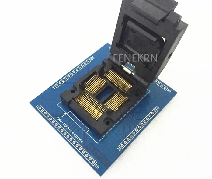 IC51-0644-820-4-1-6QFP64/DIP IC banco de teste de soquete de teste de assento de teste