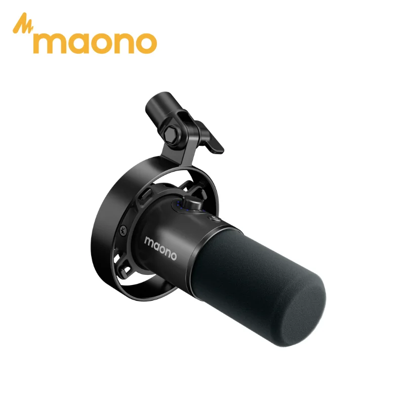 마오노 PD300X 다이나믹 마이크 USB/XLR 듀얼 모드 전문가급 음질 노이즈 감소 녹음 팟캐스팅