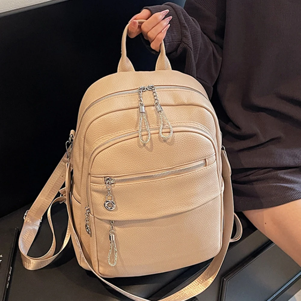 2025 verão nova moda lazer saco de viagem grande capacidade commuter mochila estudante bolsa ombro commuter saco