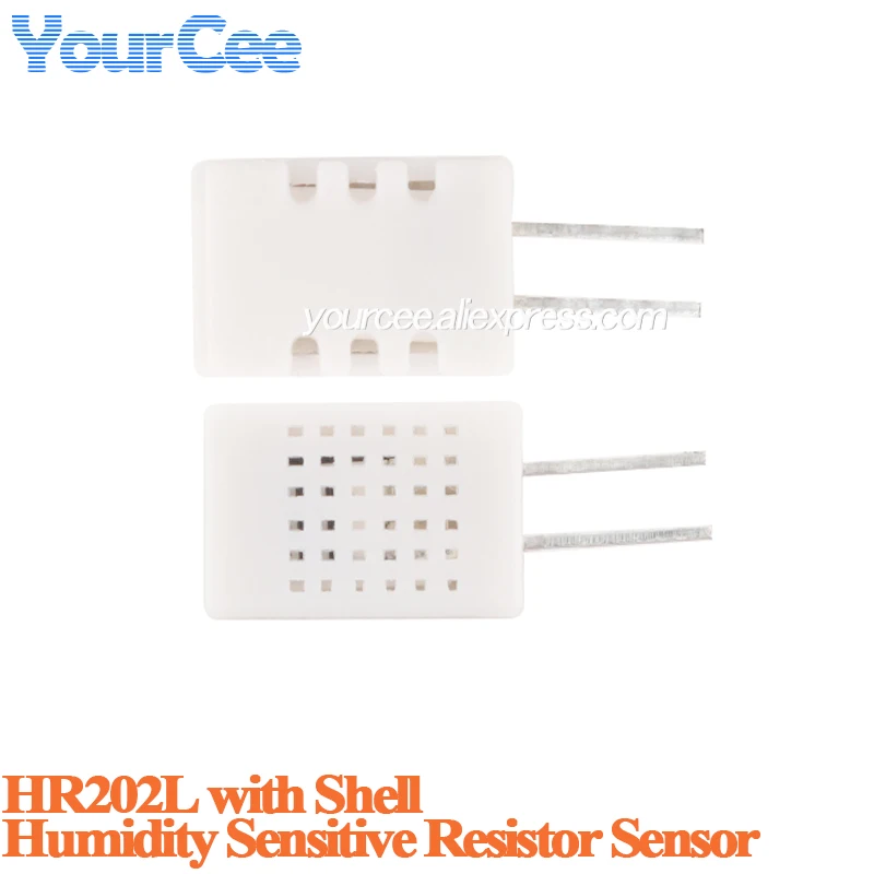 20pcs/1pc HR31 HR31D HR202 HR202L HJ3180B HDS10 Hygrometer Humidity Sensor Sensitive Resistor Element Humidity Module with Case