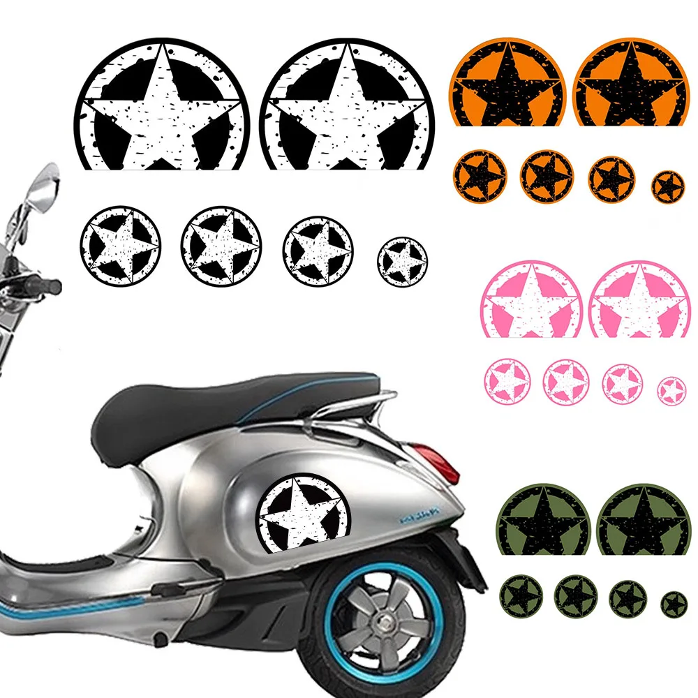 Reflective Helmet Decal Suitable for Vespa PIAGGIO Primavera 150 Sprint GTSsuper Ie LXV 125 Decoration Motorcycle Body Sticker