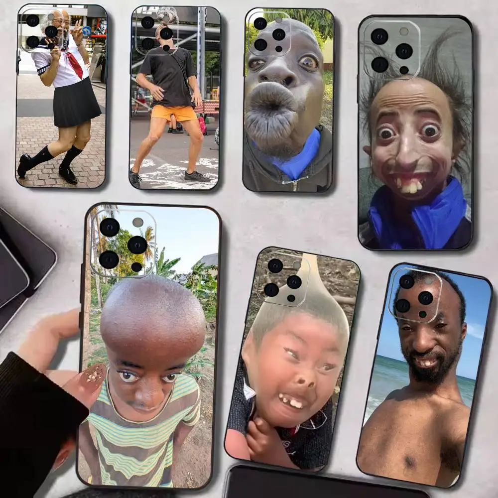 

Funny and amusing Phone Case For iPhone 17, 16,15,14,13,12,11 Plus,Pro Max, Others Soft Black Cover