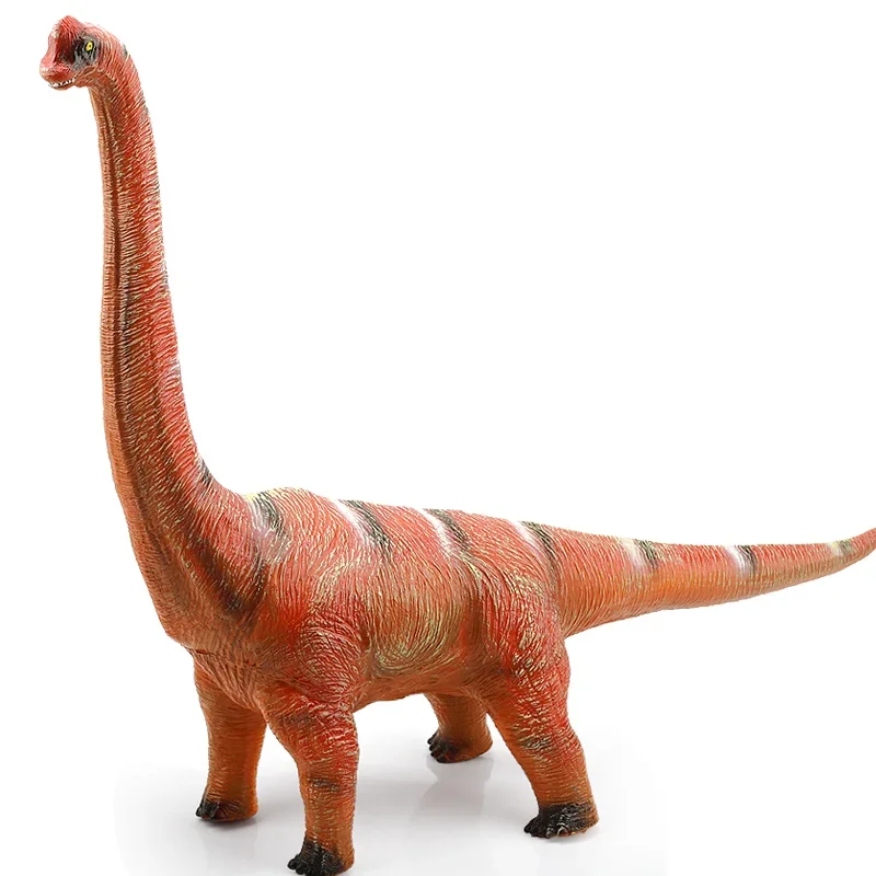 

80CM Super Dinosaur Model Toys Jurass Animals Puppets Brachiosaurus Monster World Realistic T-Rex Triceratops Toys for Kids Boys