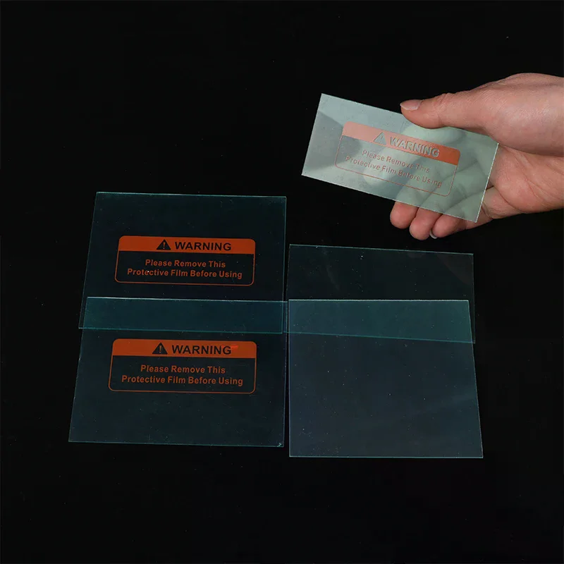 5Pcs/Set Protective Plastic Plate(PC) Cover Auto Darkening Welding Mask Welding protection Glass Filter Replacement