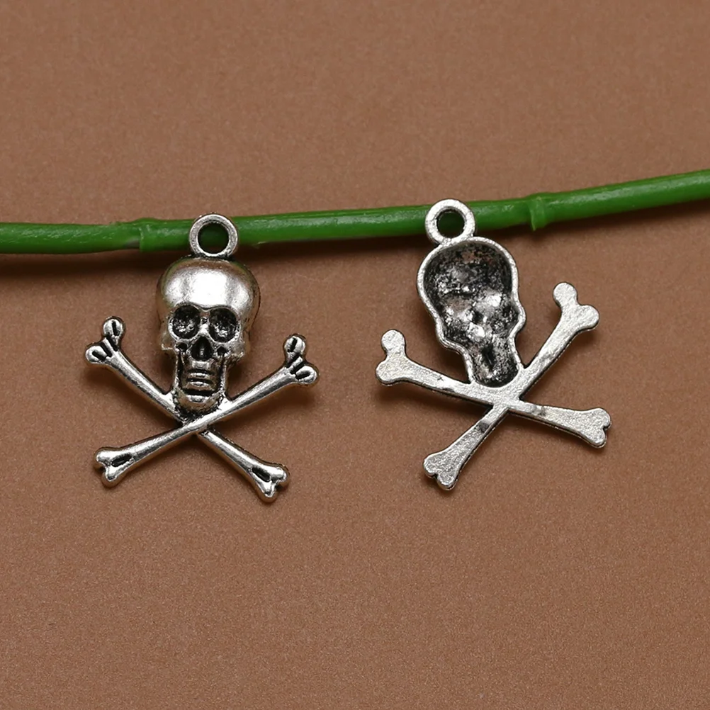 

20 Pcs DIY Jewelry Making Accessory Alloy Pendant Charm Silver Pendants
