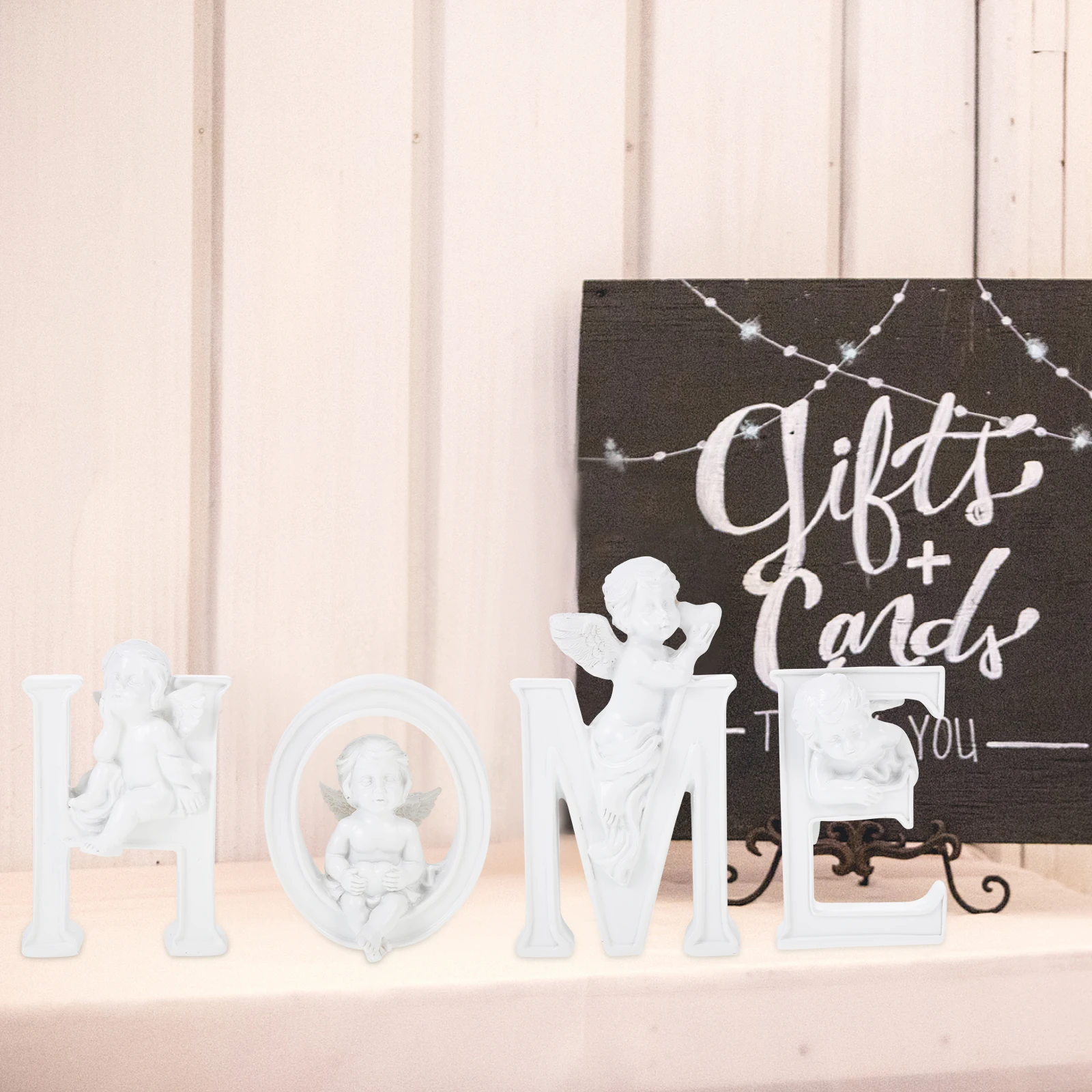 

Alphabets Ornaments Resin Christmas Gifts Practical Desktop Decoration Love Lovers Wedding