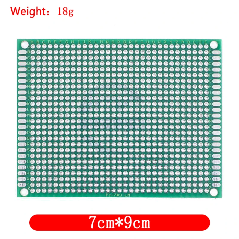9x15 8x12 7x9 6x8 5x7 4x6 3x7 2x8 cm Double Side Prototype Diy Universal Printed Circuit PCB Board Protoboard For Arduino