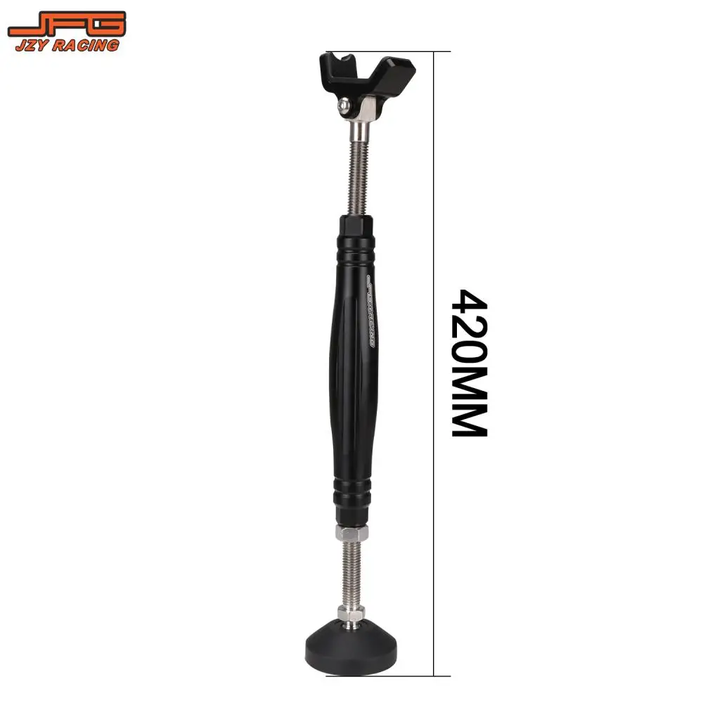 Soporte de rueda para motocicleta, elevador equilibrador de marco con gancho de bloqueo de freno Universal para KTM Yamaha Kawasaki Suzuki Motorcross CNC