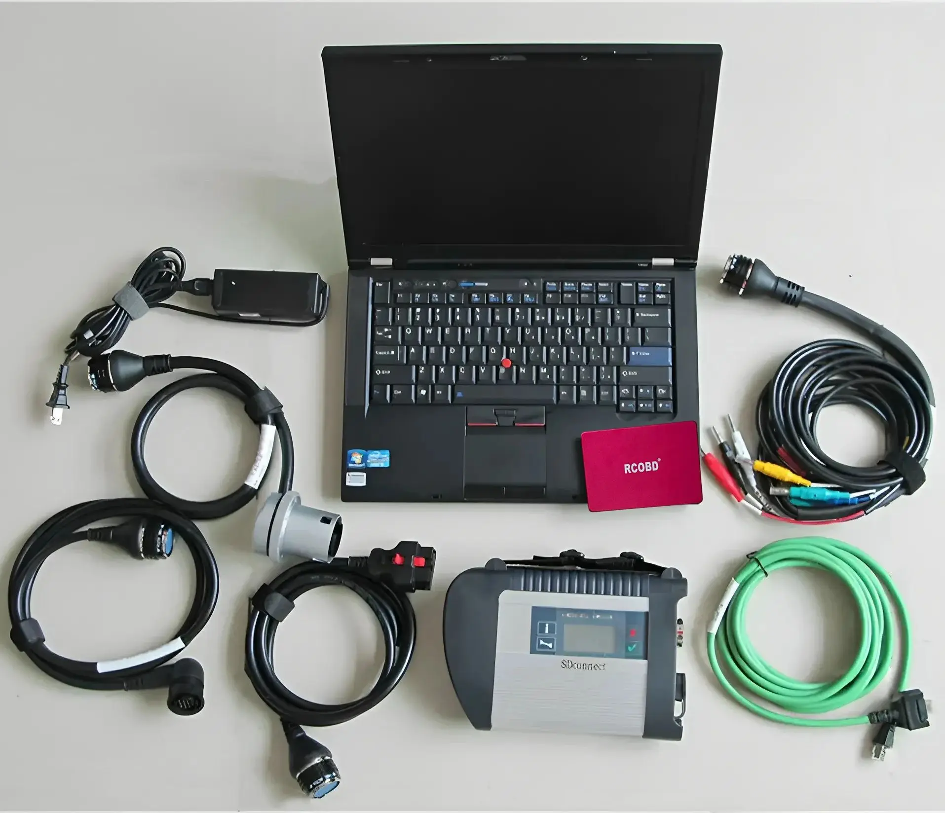 

MB Star C4 Doip Pro новейшее программное обеспечение V06.2025 X.entry/DAS/EPC/Vediamo в Thinkpad T410 I5 8G для автомобилей Mercedes автобусов жесткий диск 320 ГБ