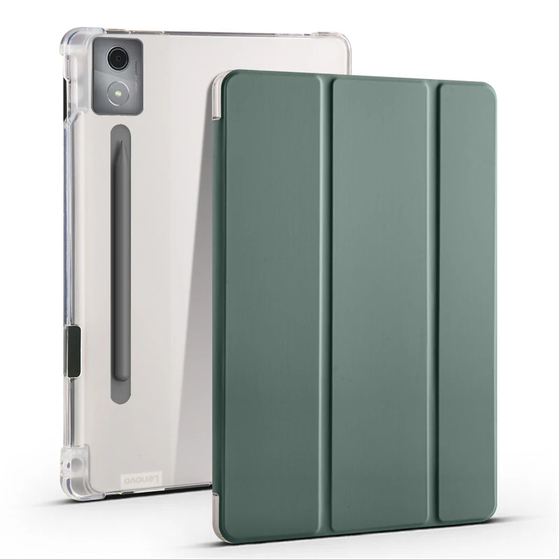 For Xiaoxin Pad Pro 12.7 2025 Case With Pen Holder Trifold Soft