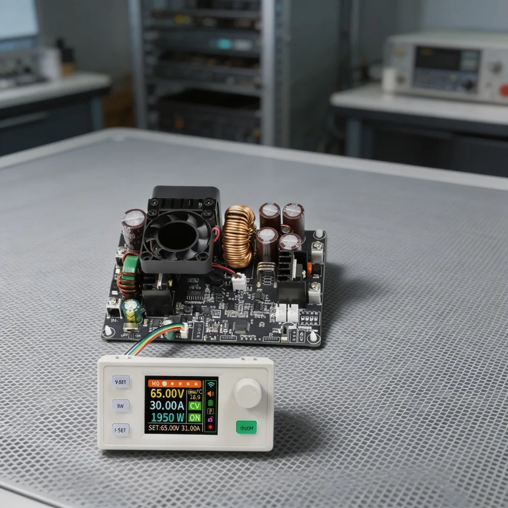 2400W Adjustable DC Step Down Converter 30A Max Current 0-80V Output Voltage 12-90V Input for Solar Applications