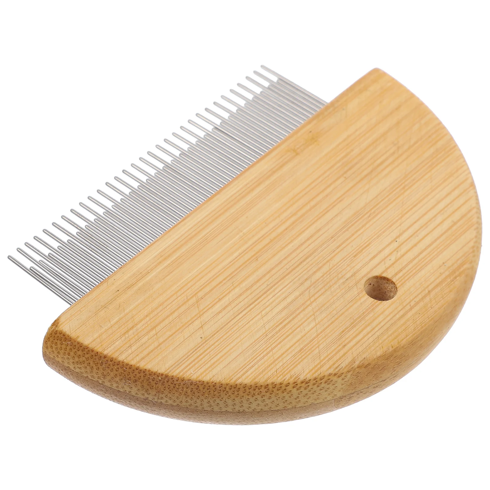 Trowel Wooden Horse Brush Scraper Body Hair Metal Deshedding Tool Dog Grooming Tools for Dogs Bridegroom