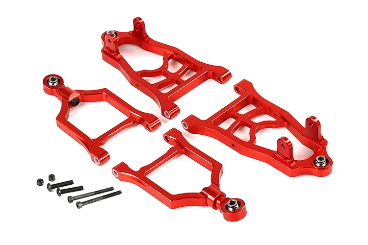 Rovan CNC aluminium voorwielophanging A-armset voor HPI Baja 5B 5T 5SC